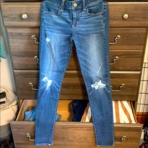 American eagle blue jeans
